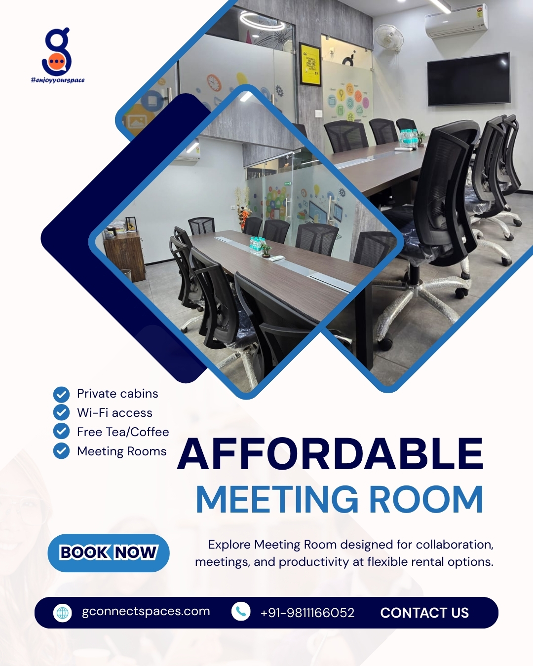 Meeting Room For Rent in Delhi