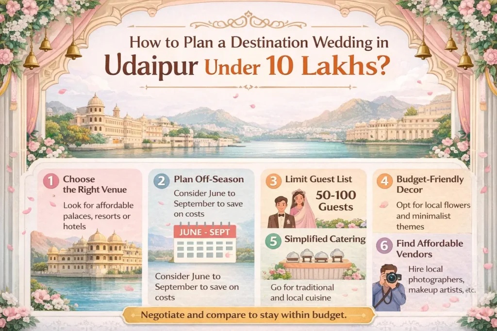 Destination Wedding in Udaipur Under 10 Lakhs