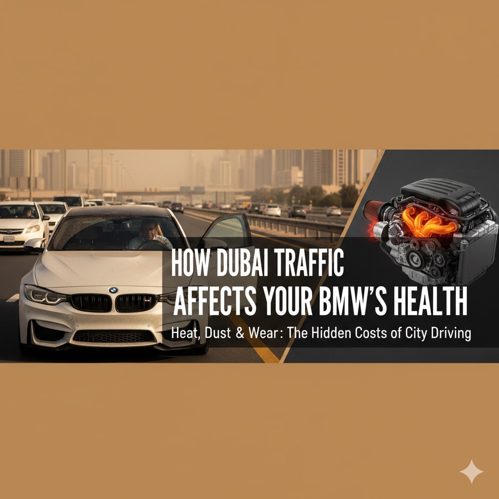How Dubai Traffic Conditions Affect Your BMW's Health