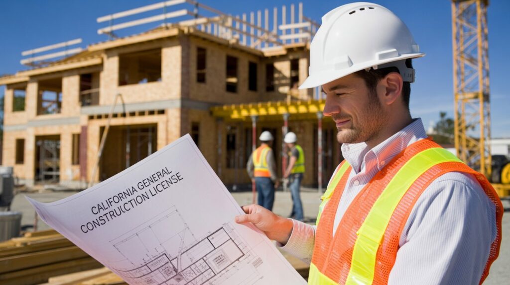 How Do you obtain a general construction license in California
