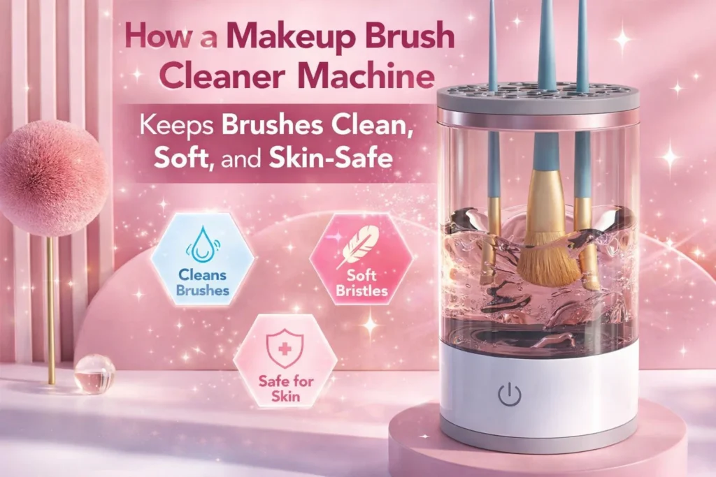 makeup brush cleaner machine