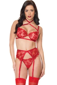 Red lingerie