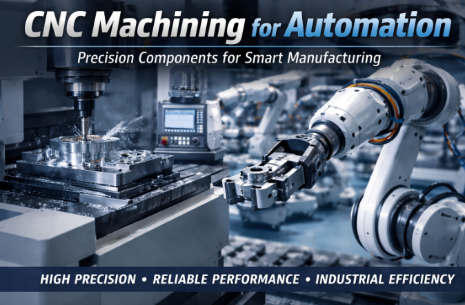 CNC machining for automation