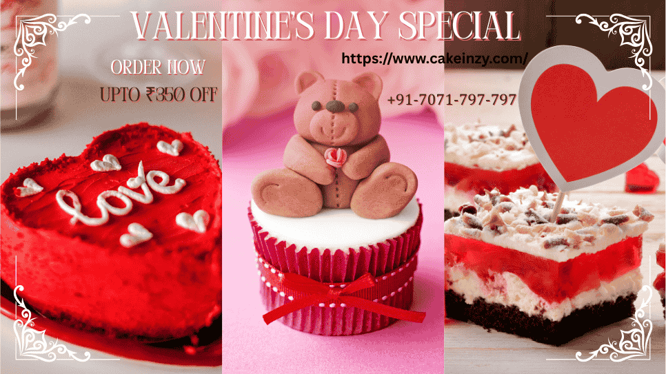 Valentine cake online