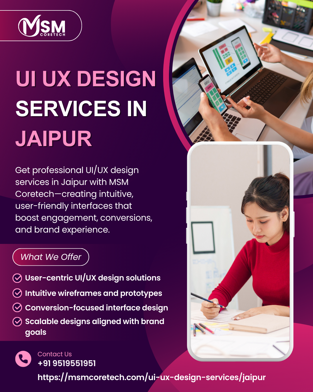 UI UX design services in Jaipur