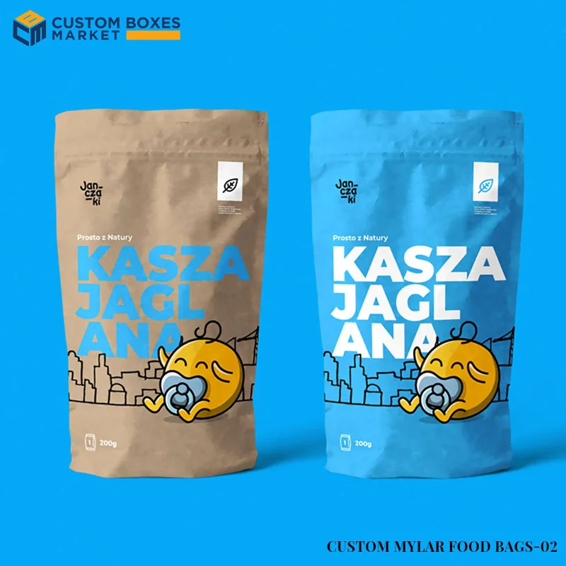 custom die-cut mylar bags