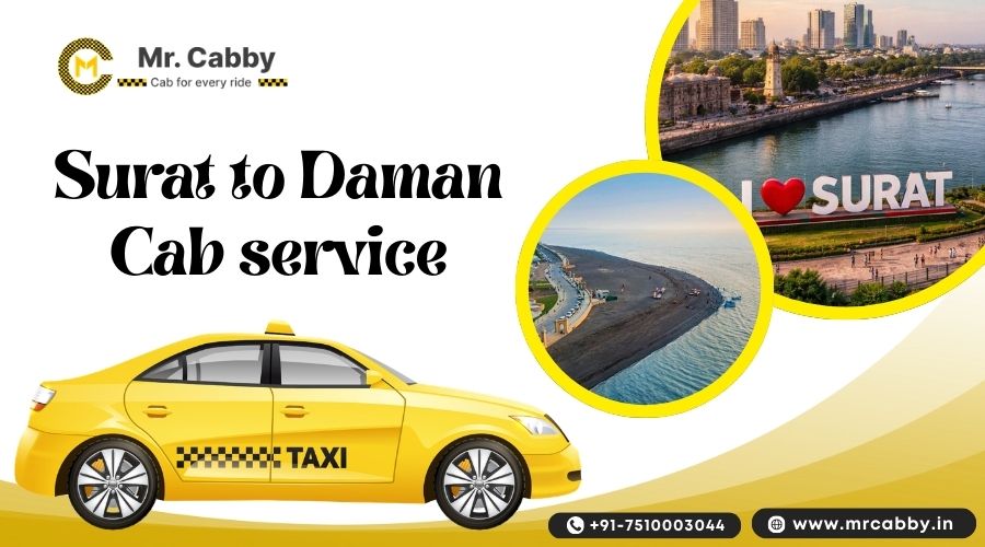 Surat to Daman Cab service