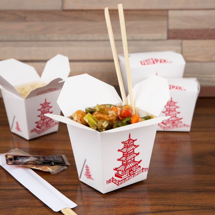Chinese Takeout Boxes