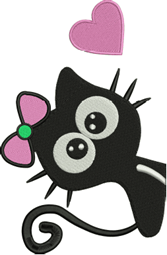 Black Cat Embroidery