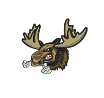 Rustic Moose Embroidery Design